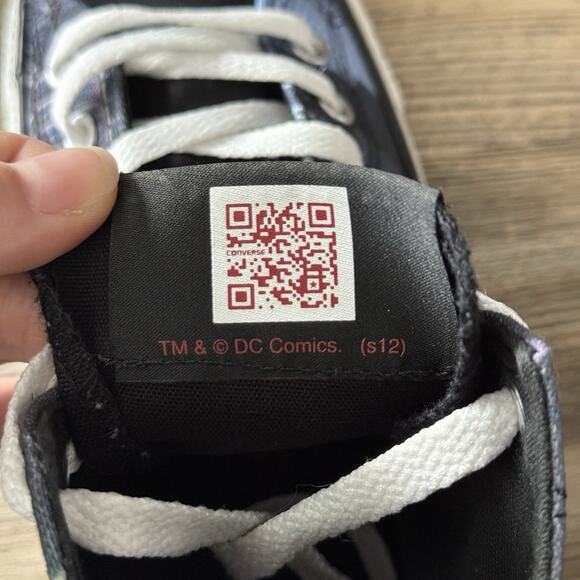 Converse Chuck Taylor All Star Batman Dark Knight Rises High Top Sneakers Mens 8 - Picture 9 of 10